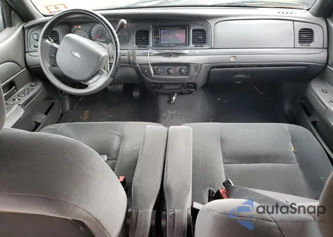 2005 Ford Crown Victoria Police Interceptor из США, поврежденный, VIN 2FAHP71W95X148771